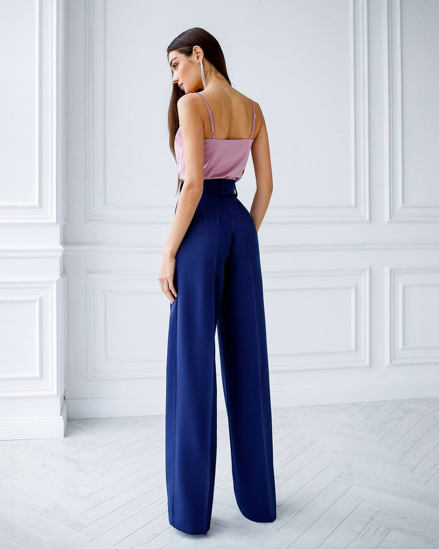 High Waist Classic Trousers