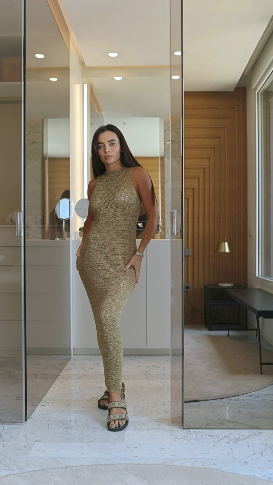 Knitted Summer Maxi Dress