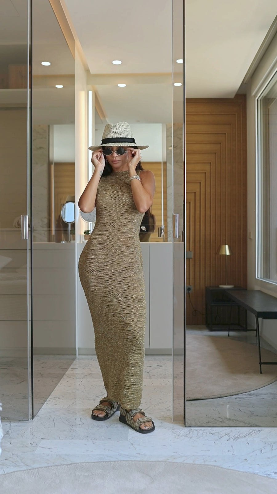 Knitted Summer Maxi Dress