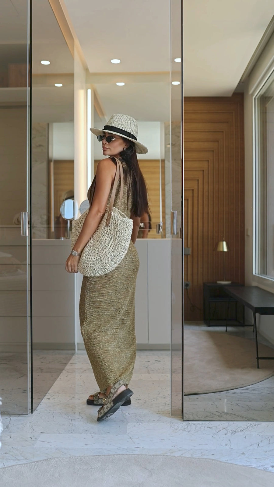 Knitted Summer Maxi Dress