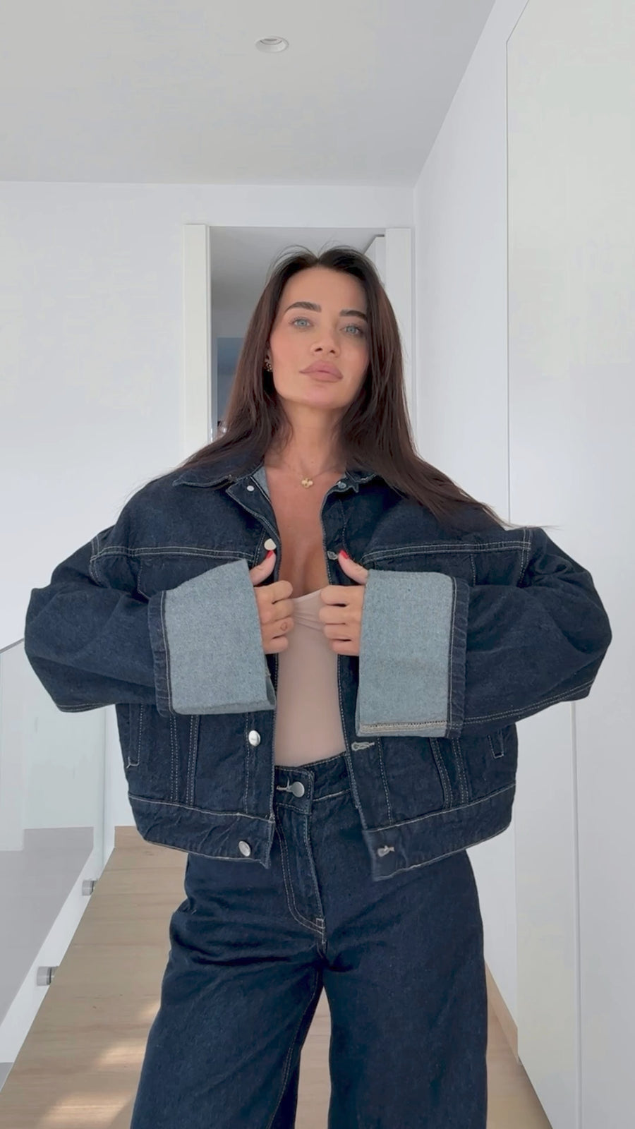 Denim Set with Jacket and Jeans