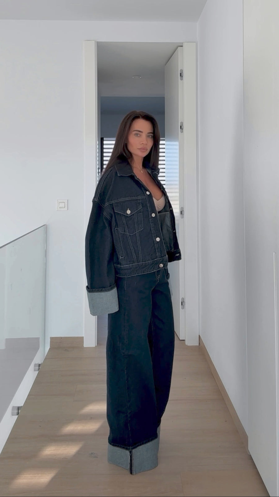 Denim Set with Jacket and Jeans