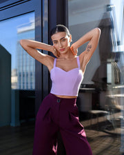 Jersey Cropped Top