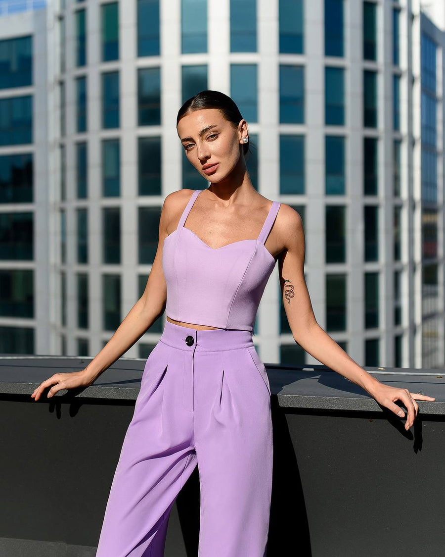 Jersey Cropped Top
