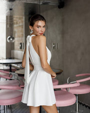 Mini Dress with Bow