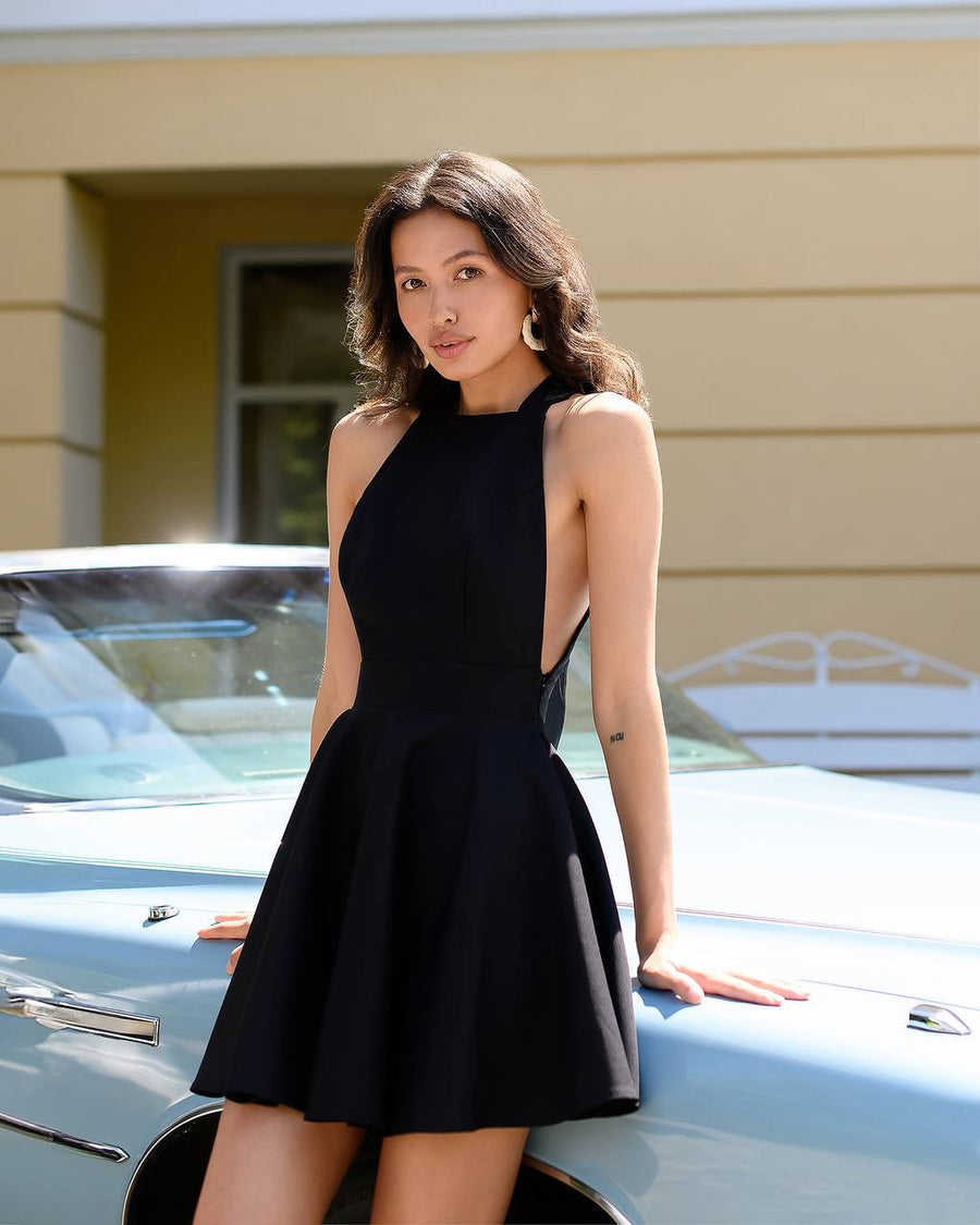 Mini Dress with Bow