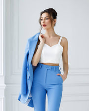 Suit with Fold up Pants