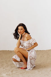 Cotton Off-Shoulder Dress