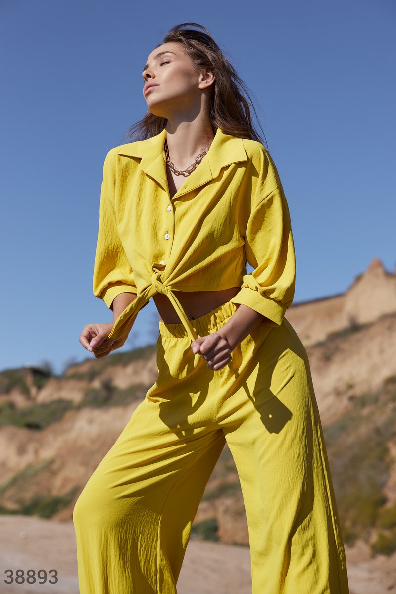 Yellow Set with Shirt
