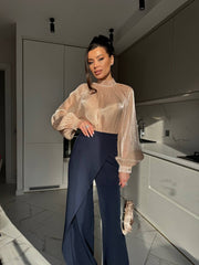 Elegant Organza Blouse