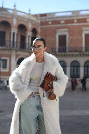 Long Faux Fur Coat