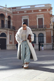Long Faux Fur Coat