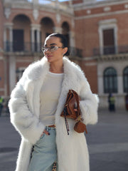 Long Faux Fur Coat