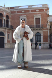 Long Faux Fur Coat