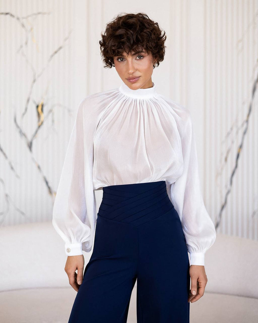 Elegant Organza Blouse