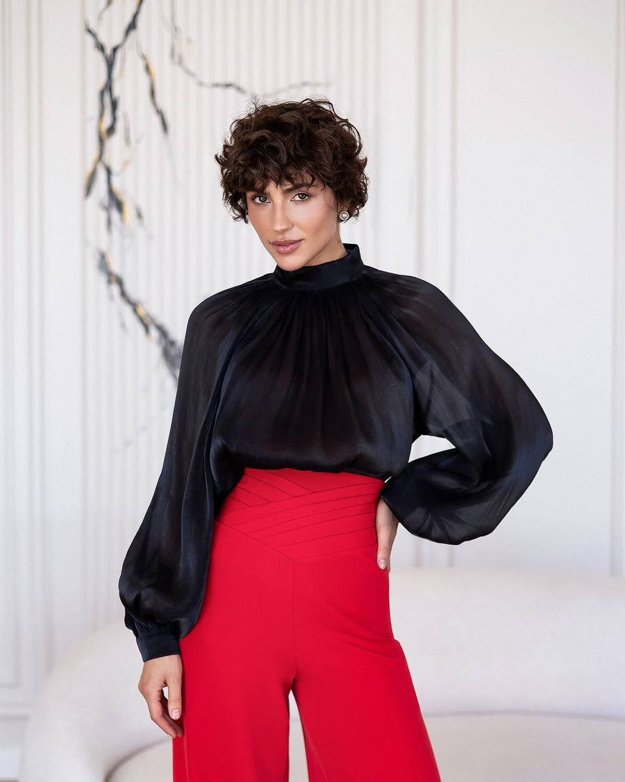 Elegant Organza Blouse