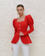 Elegant Blouse Style Jacket