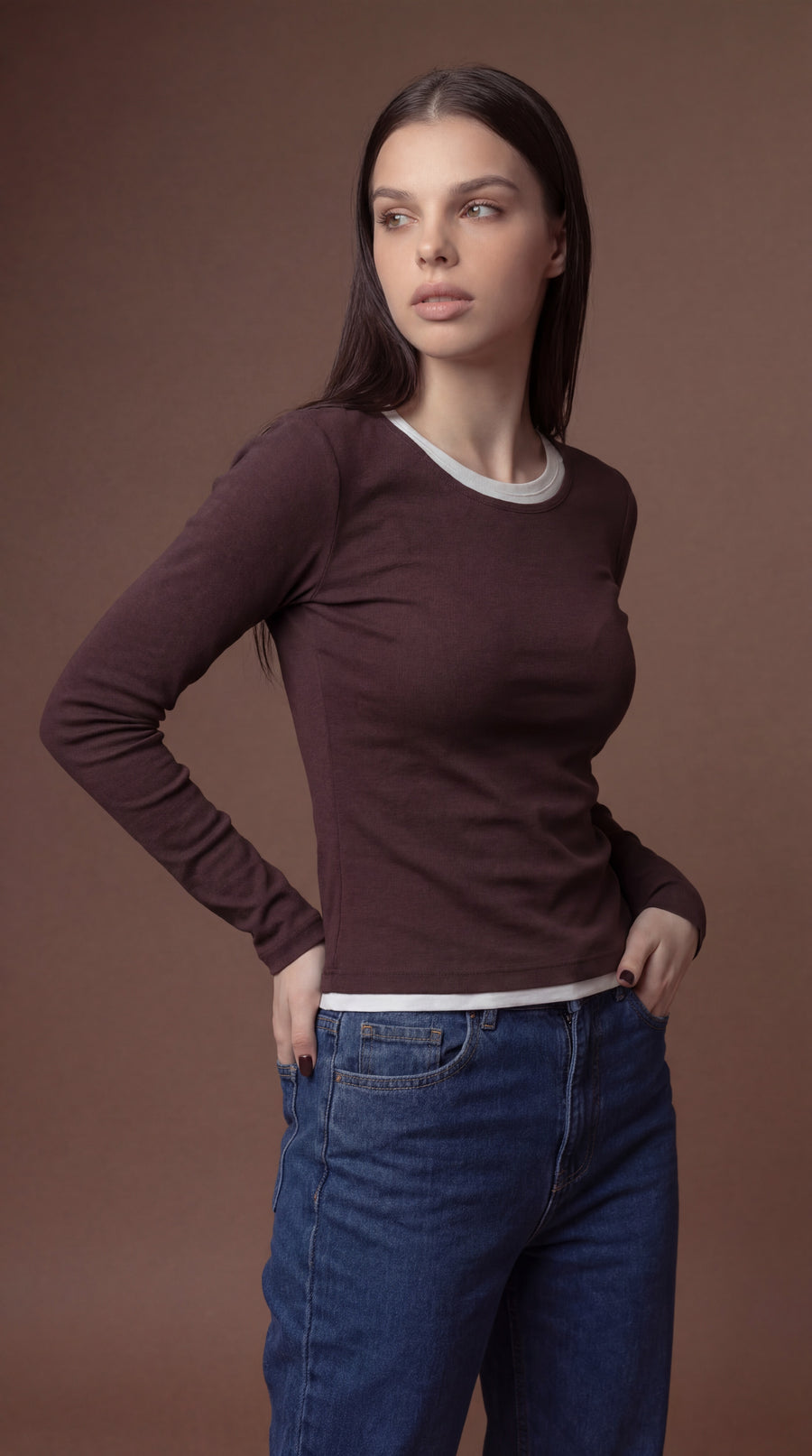 Essential Long Sleeve Cotton Top