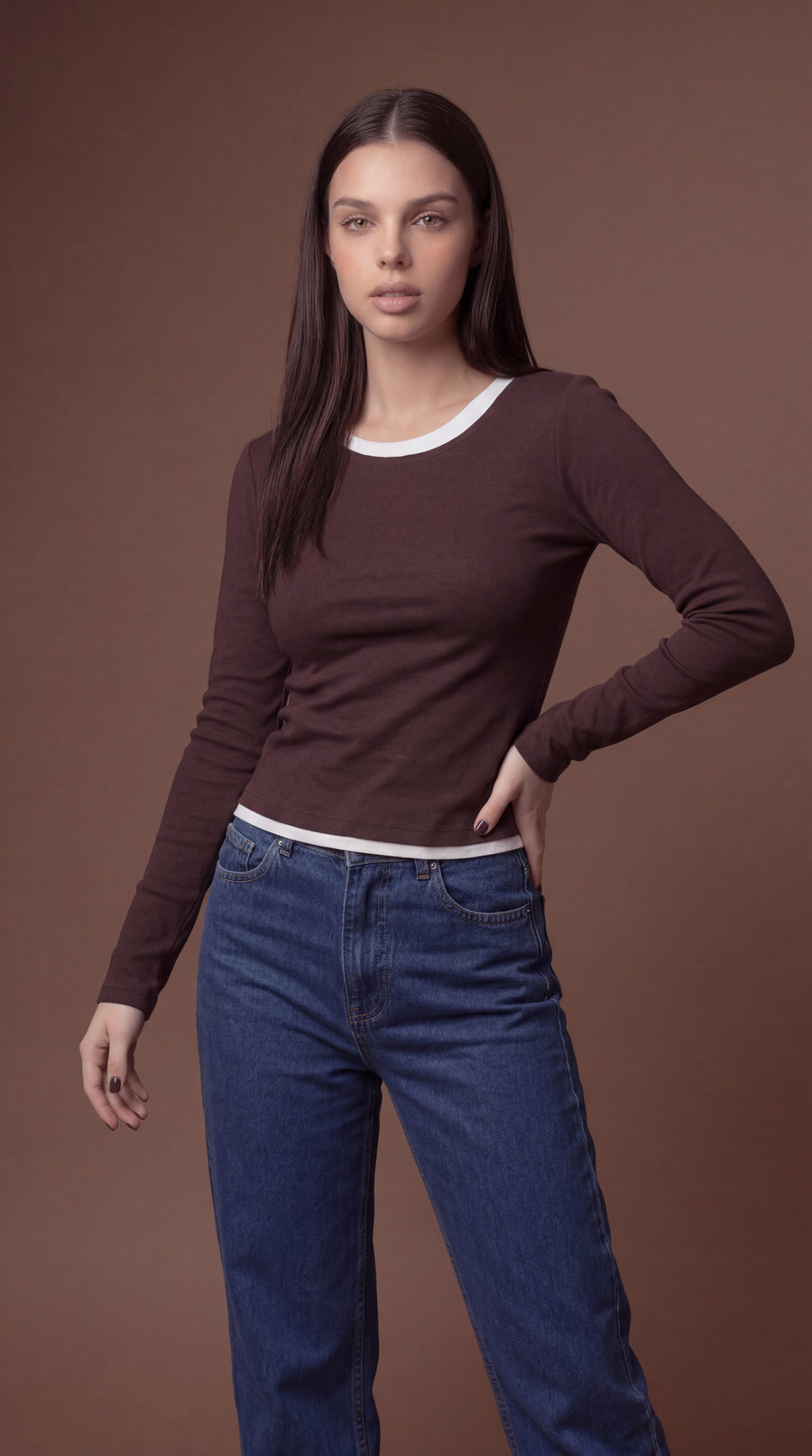 Essential Long Sleeve Cotton Top