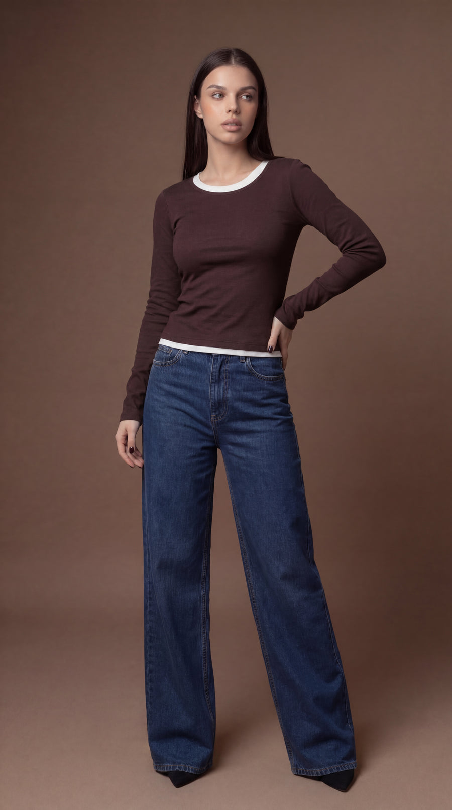 Essential Long Sleeve Cotton Top