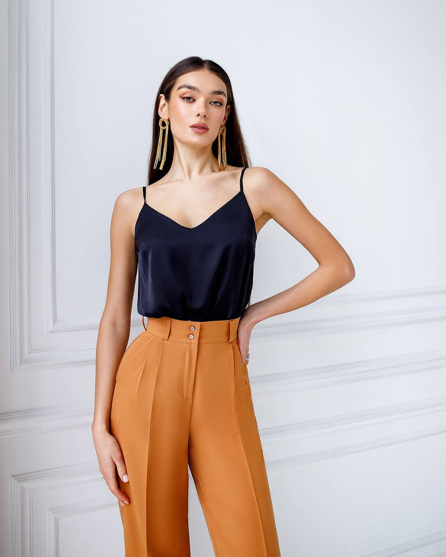 High Waist Classic Trousers