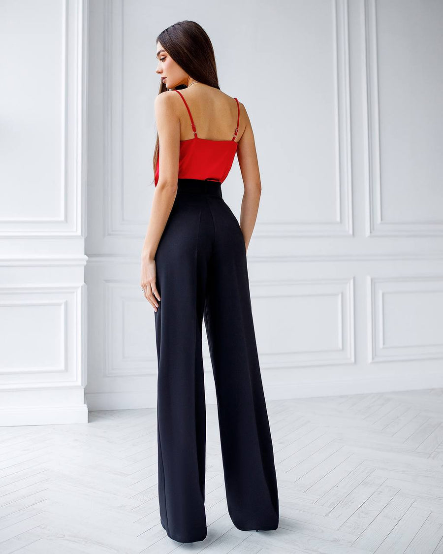 High Waist Classic Trousers