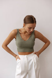 Knitted Crop Top