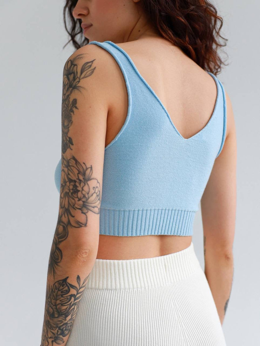 Knitted Crop Top