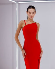 One Shoulder MIDI Dress