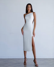 One Shoulder MIDI Dress