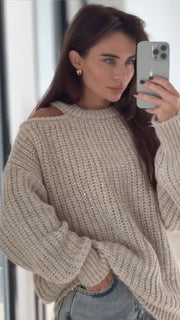 Knitted Oversize Pullover