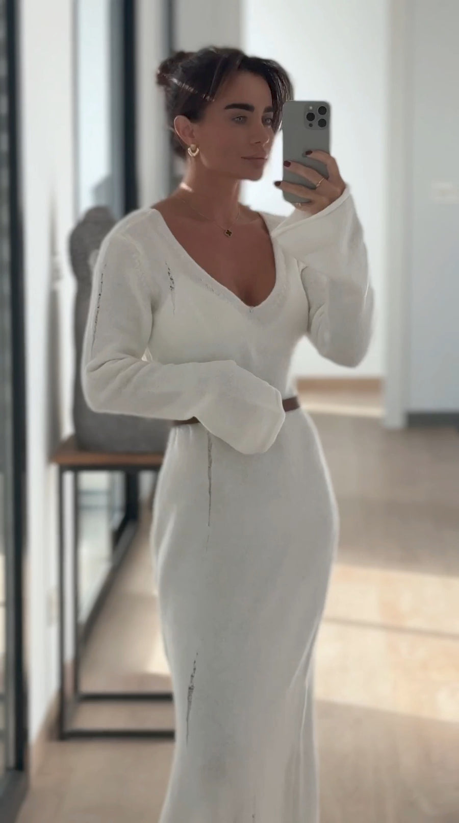 Cozy Elegance Knit Dress