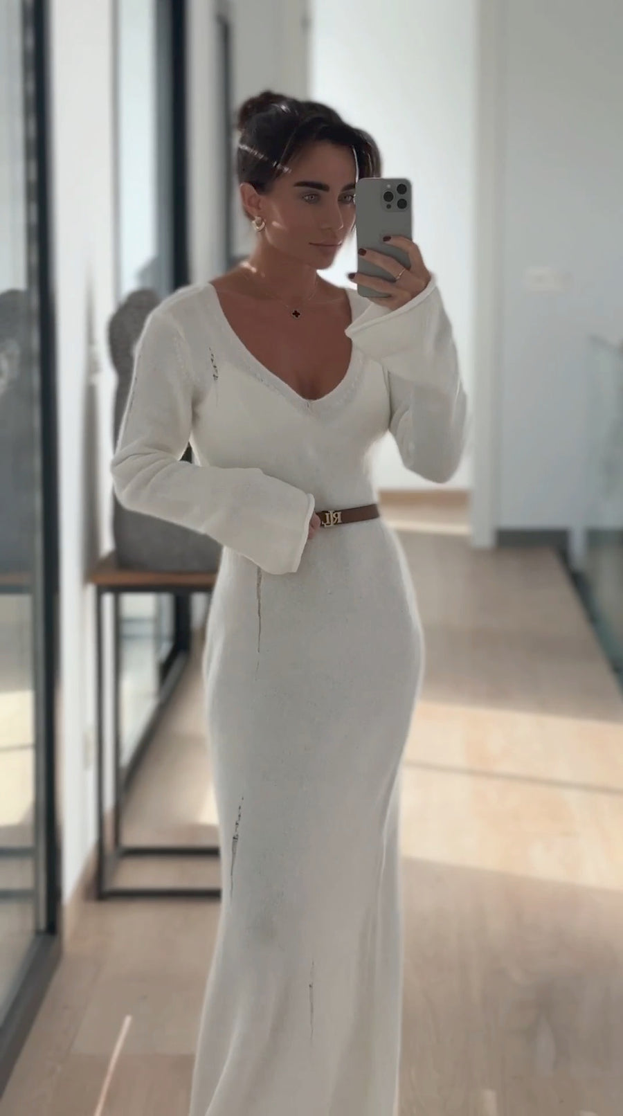 Cozy Elegance Knit Dress