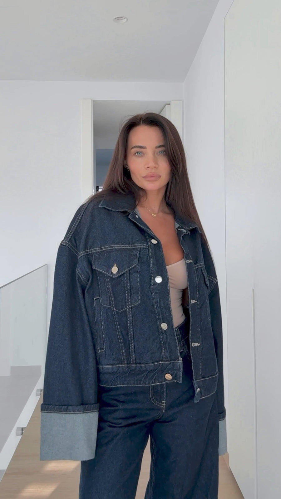 Denim Set with Jacket and Jeans