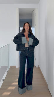 Denim Set with Jacket and Jeans