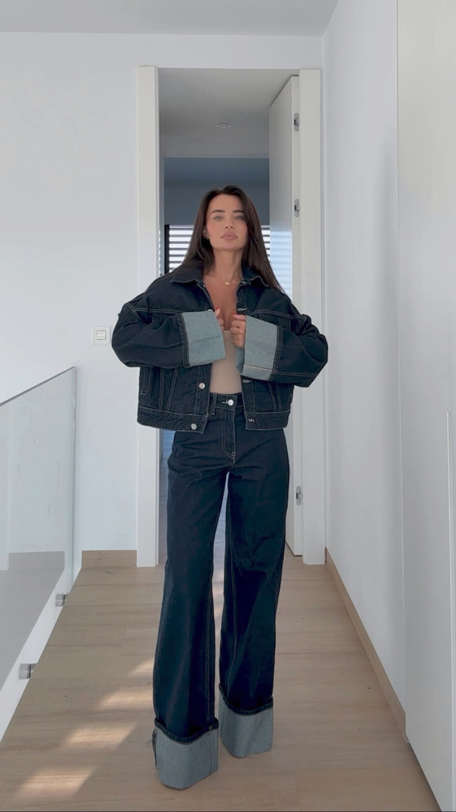 Denim Set with Jacket and Jeans