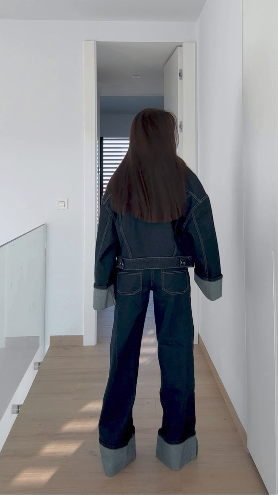 Denim Set with Jacket and Jeans