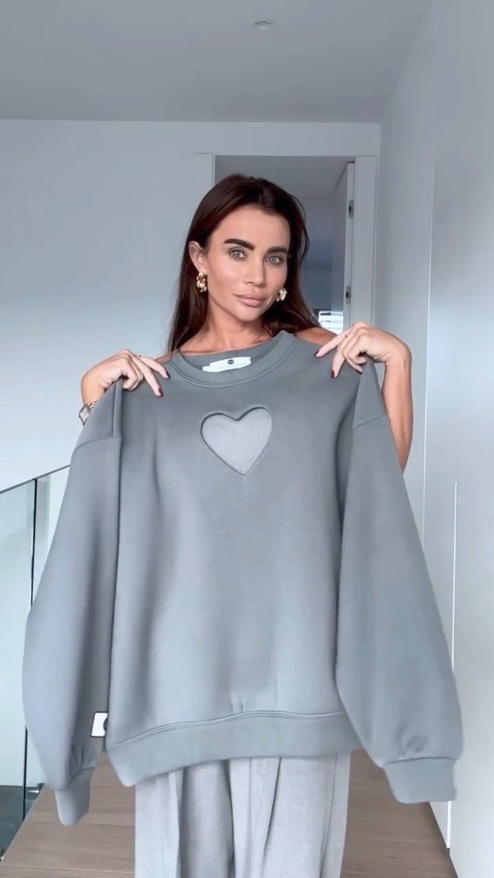 Sweatshirt with Heart