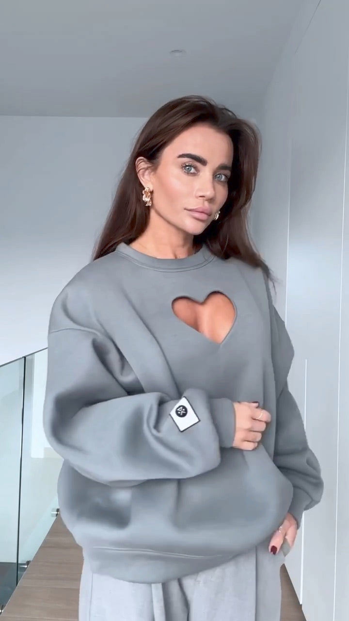Sweatshirt with Heart