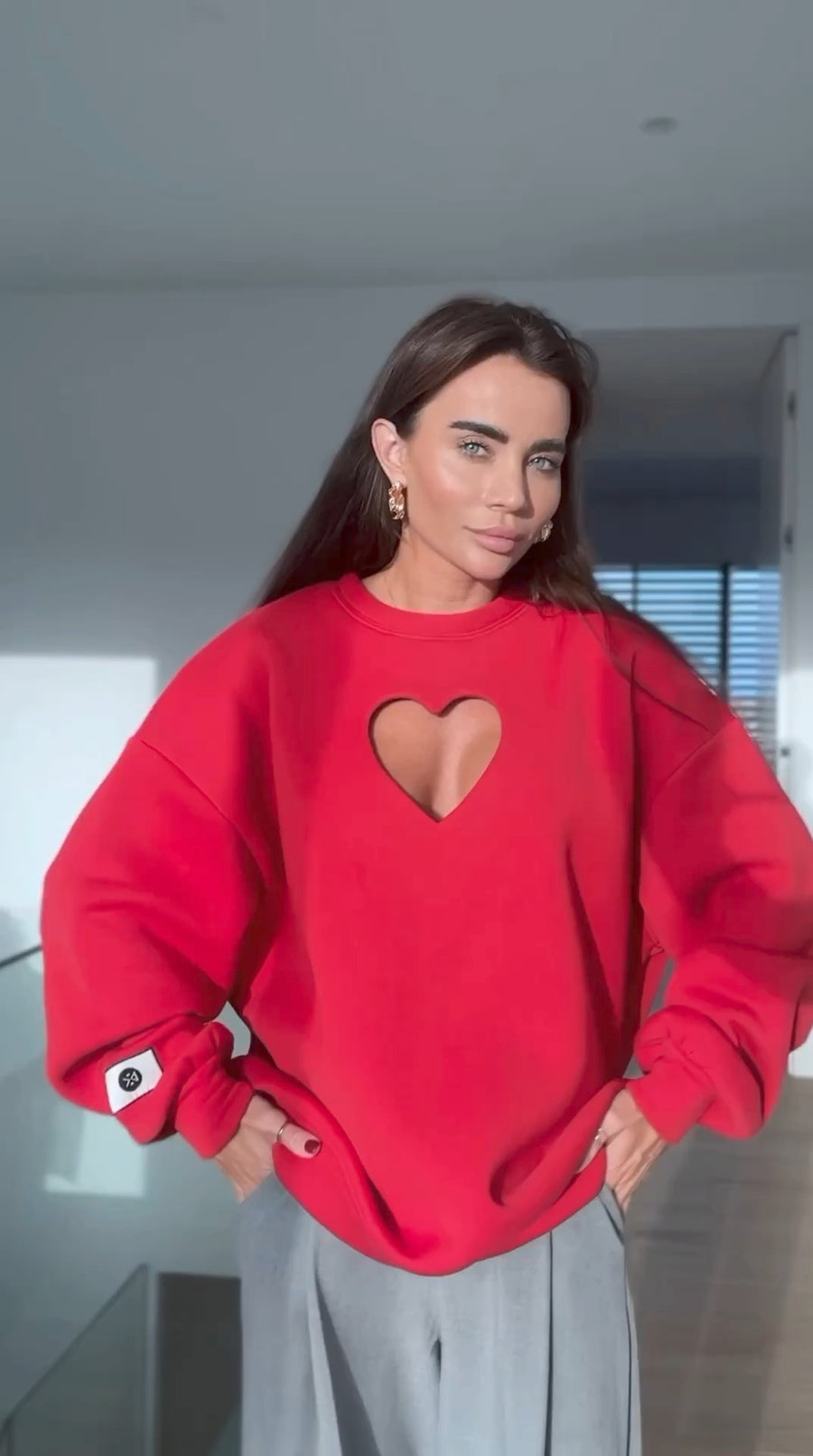 Sweatshirt with Heart