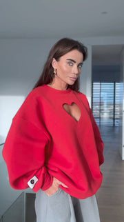 Sweatshirt with Heart