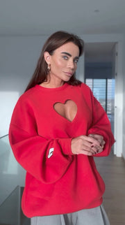 Sweatshirt with Heart