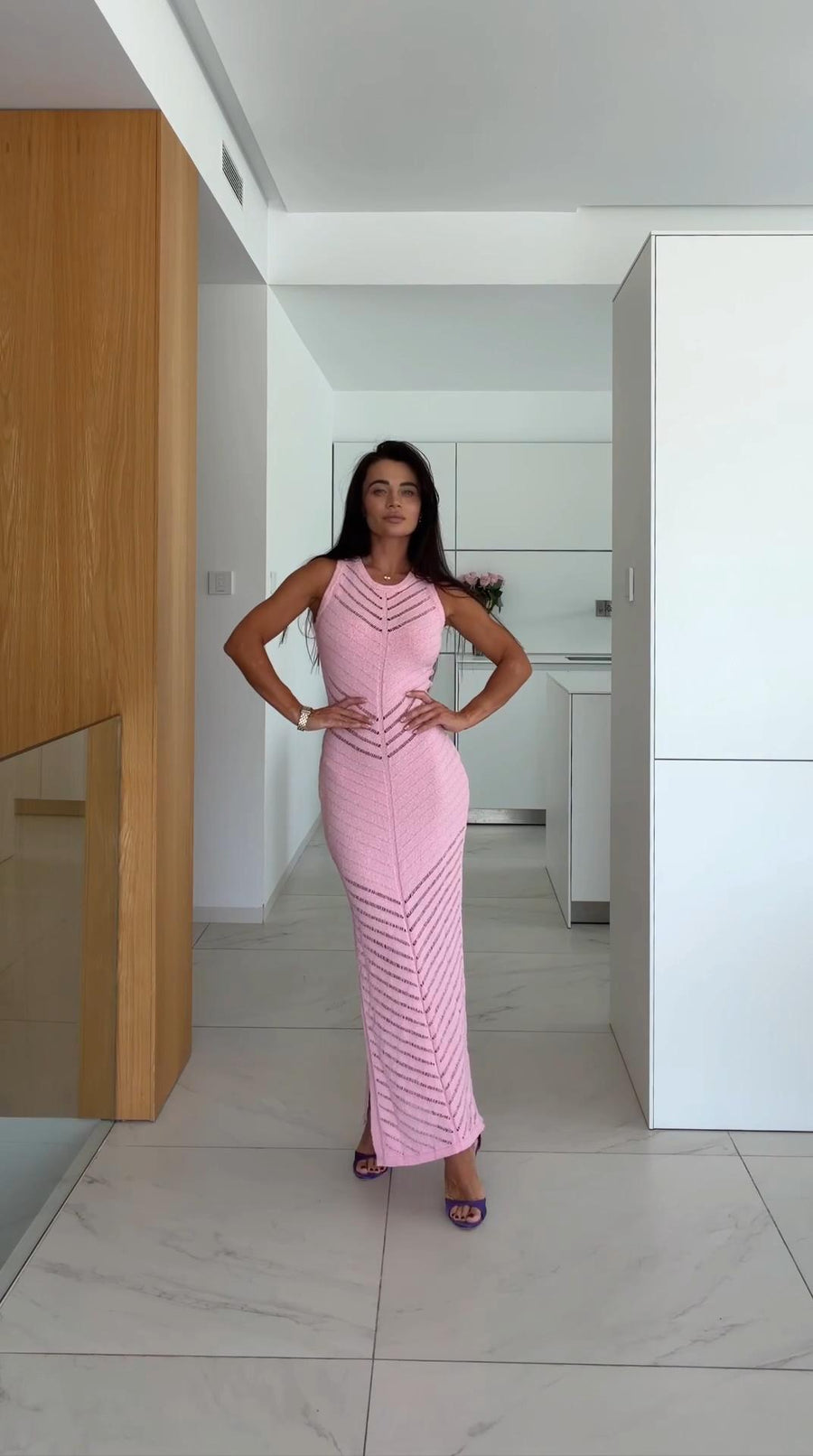 Knitted Summer Maxi Dress