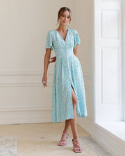 Button-Down Summer Midi Dress