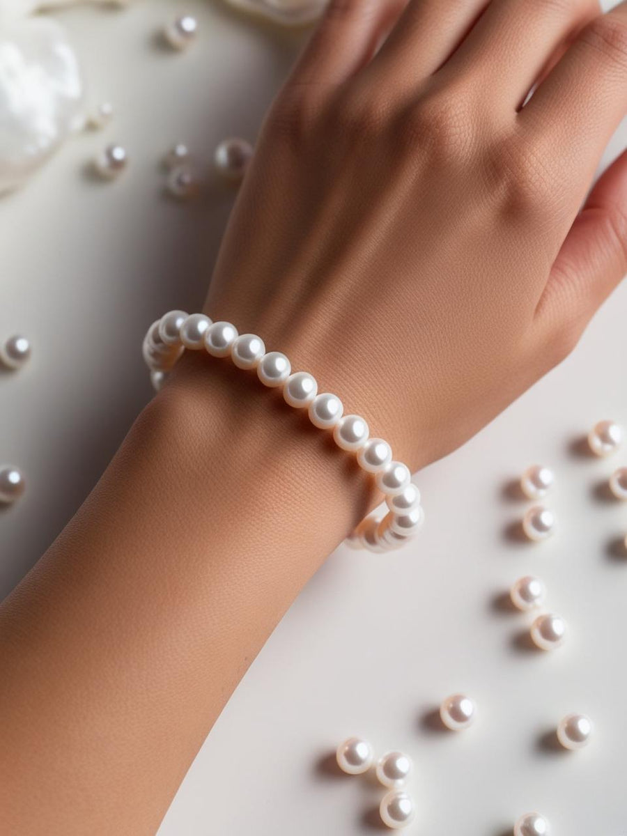Classic Artificial Pearl Bracelet