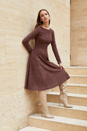 Eco Suede MIDI Dress