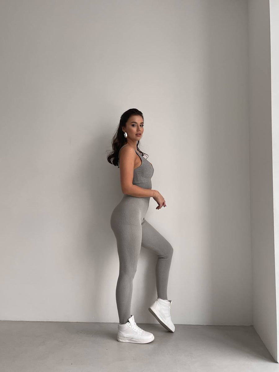 High Waist Knitted Leggings