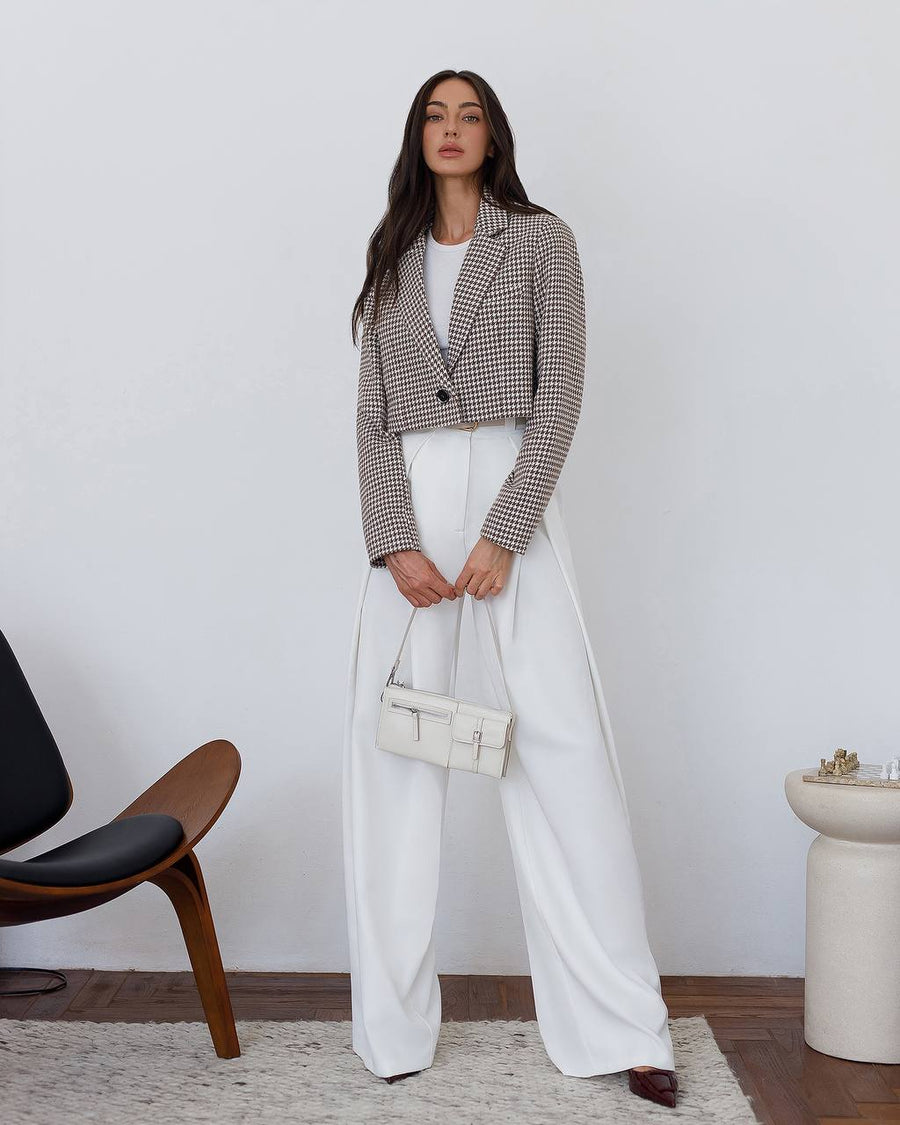 High Waist Palazzo Trousers