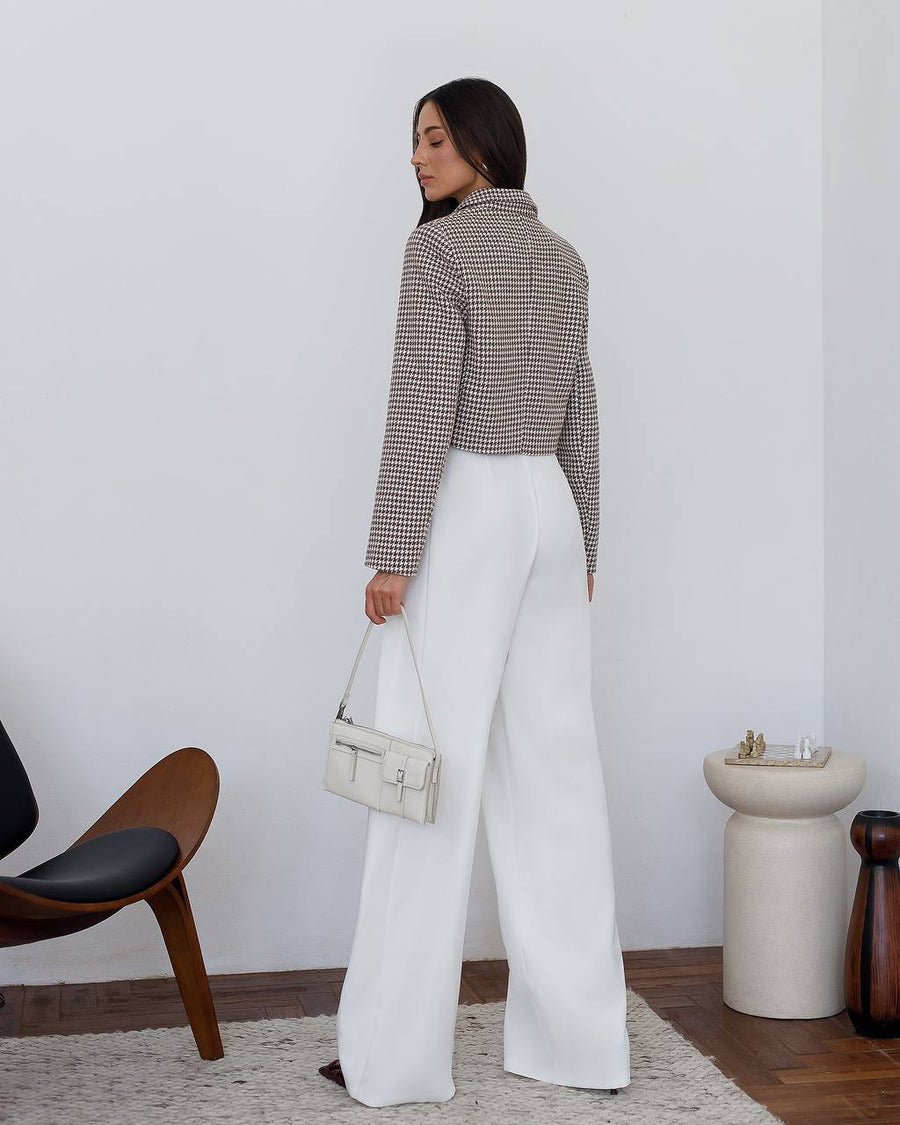 High Waist Palazzo Trousers