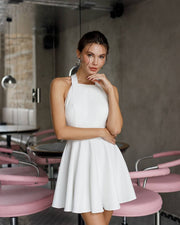 Mini Dress with Bow